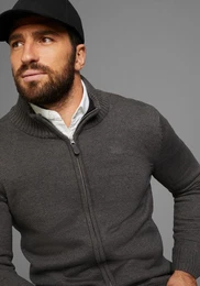 Man's World Strickjacke aus Baumwollmischung