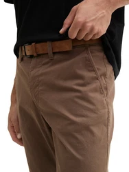 TOM TAILOR Denim Chinohose hellbraun
