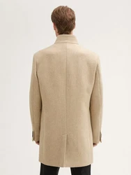 TOM TAILOR Langmantel Mantel Beige/Khaki