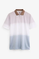 Next Poloshirt Golf Polo-Shirt mit Print Grau/Braun/Mischfarben/Hellblau/Lila