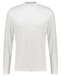 Drykorn T-Shirt Herren Langarmshirt MORITZO Grau/Weiß/Khaki/Creme