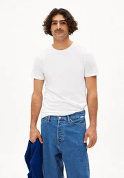 T-Shirt JAAMES Herren T-Shirt aus Bio-Baumwolle (1-tlg) T-Shirt aus Bio-Baumwolle