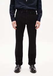Straight-Jeans DYLAANO Herren (Non-Stretch, Regular Fit) solid black