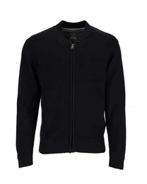 Strickjacke Strukturierte Strickjacke mit Blousonkragen