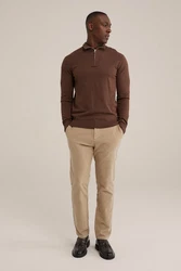 WE Fashion Chinohose Khaki/Beige/Braun