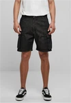 URBAN CLASSICS Shorts Cargo Jeansshorts Herren Schwarz/Khaki/Dunkelblau