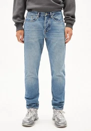 Straight-Jeans DYLAANO PREMIUM Herren (Non-Stretch, Regular Fit) blue pond