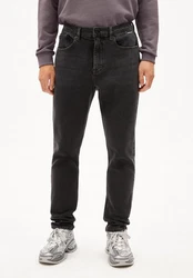 Armedangels Tapered-fit-Jeans AARJO TARPA Herren schwarz