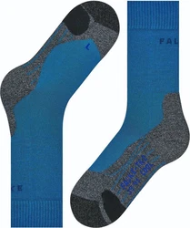FALKE Wandersocken TK2 Explore Cool Blau/Hellblau