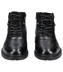 Geox Stiefelette Schnürstiefelette Schwarz