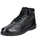 Geox Stiefelette Schnürstiefelette Schwarz