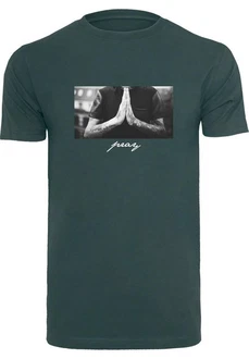 MisterTee Pray Tee Dunkelgrün/Grün MisterTee Pray Tee Dunkelgrün/Grün