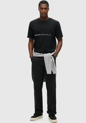 Superdry Rundhalsshirt UTILITY SPORT LOGO LOOSE TEE schwarz