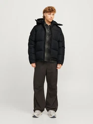 Jack & Jones Jacke Jcoaero Puffer Schwarz