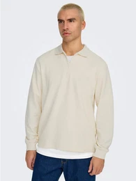 Poloshirt ONSTREVOR REG LS POLO