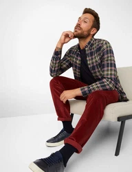 Brax Cordhose Style CADIZ Rot