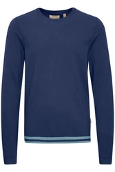 Blend Strickpullover BHPullover marine/saphir
