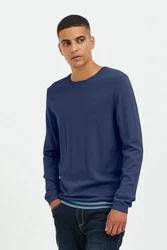 Blend Strickpullover BHPullover marine/saphir