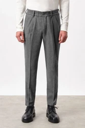 Drykorn Stoffhose Chasy Hellgrau/Dunkelgrau/Grau