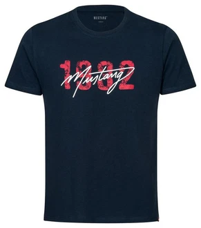 MUSTANG T-Shirt Lounge Shirt Hemd rot