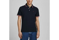 Jack & Jones Poloshirt JJEPAULOS 2er Pack Grün/Dunkelgrün/Dunkelblau