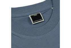 Jack & Jones T-Shirt Jcopuff SS Tee Crew Neck Blau/Dunkelblau/Hellblau/Grau