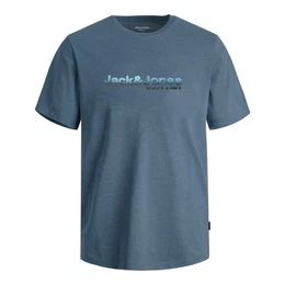 T-Shirt Jcopuff SS Tee Crew Neck mit 3D Markenschriftzug
