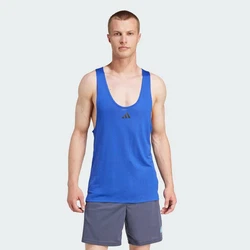 adidas Performance Tanktop WORKOUT STRINGER Hellblau/Blau/Pastell/Grau