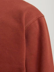 Jack & Jones Sweatshirt Vesterbro Orange/Dunkelrot/Rot
