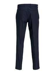 Jack & Jones Bügelfaltenhose JPSTAce Leo Dunkelblau/Blau