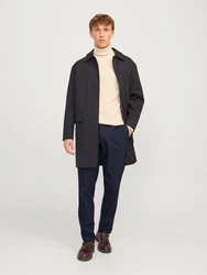 Jack & Jones Bügelfaltenhose JPSTAce Leo Dunkelblau/Blau