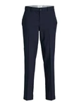 Jack & Jones Bügelfaltenhose JPSTAce Leo Dunkelblau/Blau