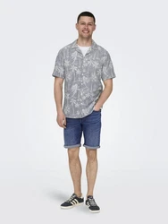 Only & Sons Shorts Ply blue denim