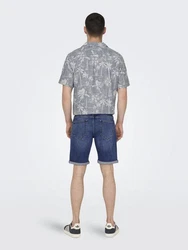 Only & Sons Shorts Ply blue denim