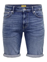 Only & Sons Shorts Ply blue denim