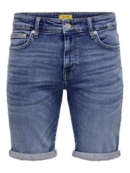 Only & Sons Shorts Ply blue denim