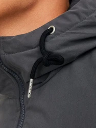 JACK & JONES Jacke JJLoop (1-St) dunkelgrau