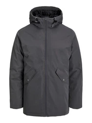 JACK & JONES Jacke JJLoop (1-St) dunkelgrau