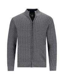 Strickjacke Strickjacke mit Zopfmuster