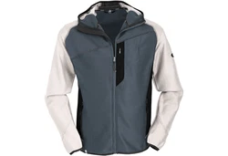 Maul Sport 3-in-1-Funktionsjacke Taufstein II mit Kapuze Grau/Dunkelblau/Hellblau