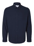 SELECTED HOMME Hemd Owen Dunkelblau/Hellblau/Blau