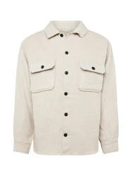 Jack & Jones Langarmhemd JJEBRADLEY OLLIE Beige/Khaki/Creme