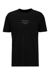 Replay T-Shirt BASIC JERSEY Schwarz