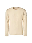 NO EXCESS Strickpullover Rundhals beige