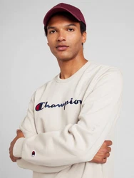 Champion Authentic Athletic Apparel Sweatshirt Crewneck Beige