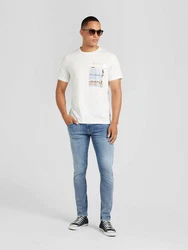 Replay Slim-fit Jeans ANBASS Hellblau/Blau