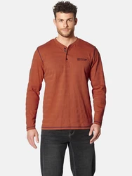 Babista Langarmshirt LUIMONO orange/dunkelorange