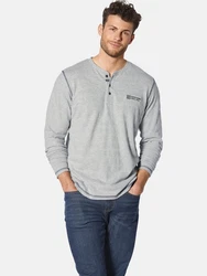 Babista Langarmshirt LUIMONO grau