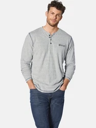 Babista Langarmshirt LUIMONO grau