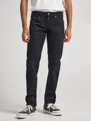 Pepe Jeans Slim-fit Jeans HATCH Dunkelblau/Dunkelgrau/Grau/Schwarz
